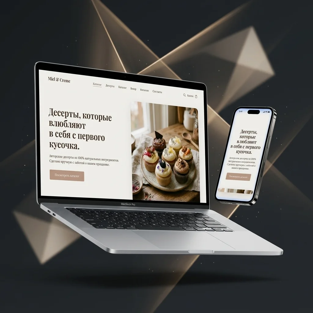 Miel & Crème — Премиальная кондитерская